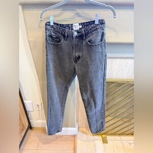 Princess Polly Jeans (gray/black) size 6